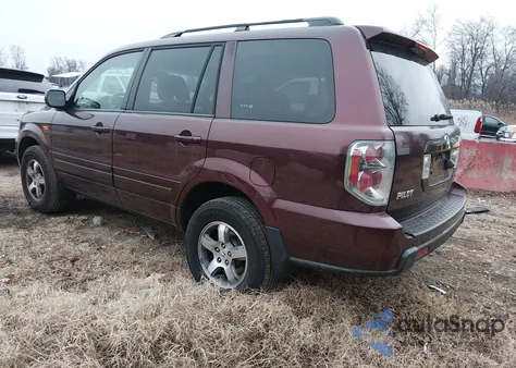 2007 Honda Pilot Ex-L from USA, damaged, VIN 5FNYF18757B009605